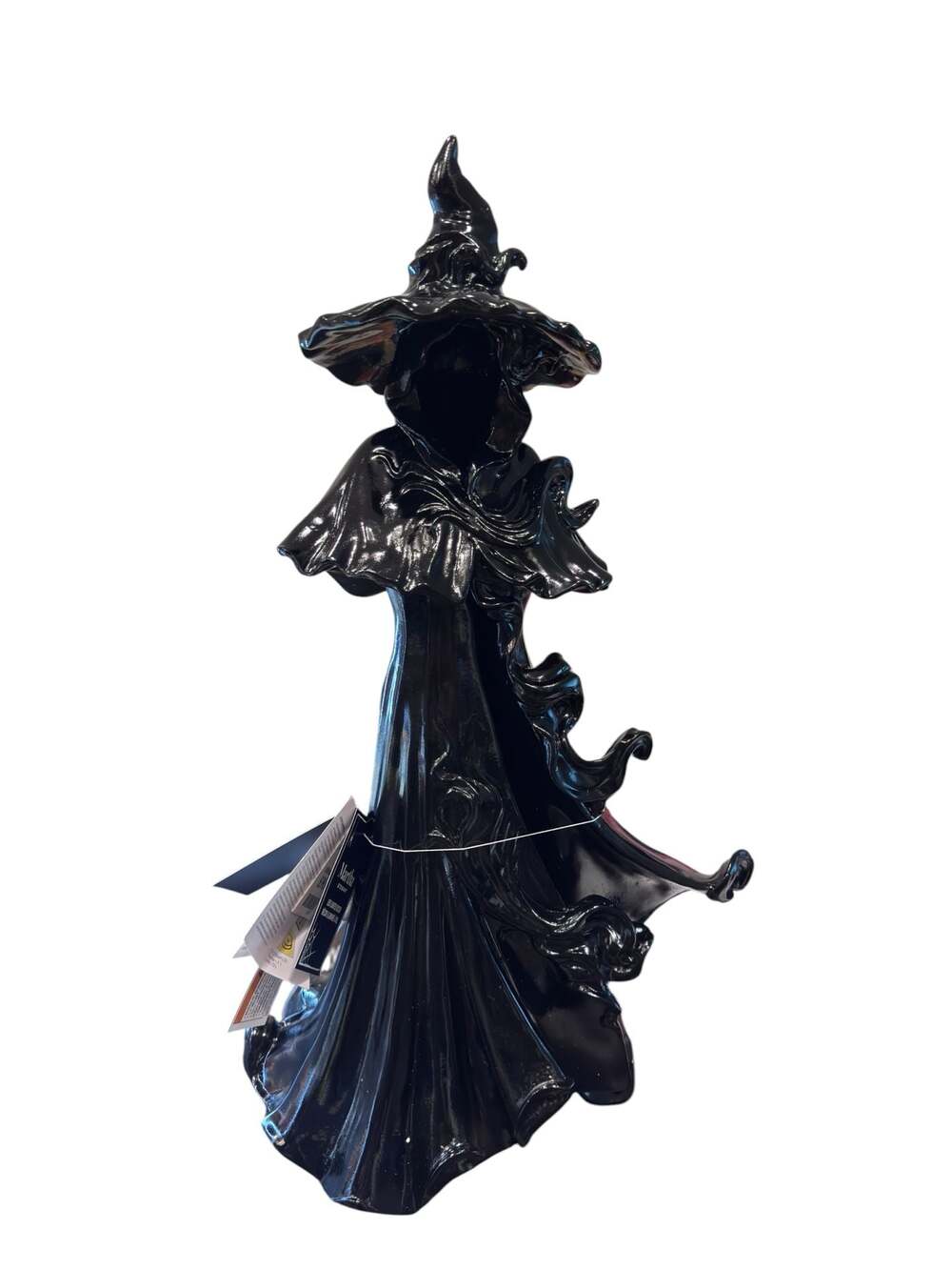 Martha Stewart 24" Light-Up Halloween Shadow Witch Gothic Statue